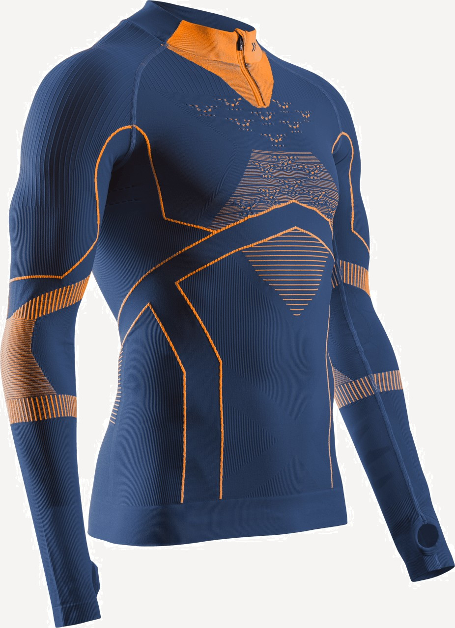 Т/Б Верх X-Bionic Energy Accu Light 1/2 Zip Shirt LG SL Man